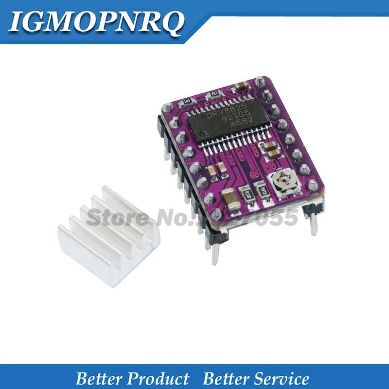 StepStick DRV8825 Драйвер шагового двигателя переноска Reprap 4-слойные PCB RAMPS Замена A4988 для