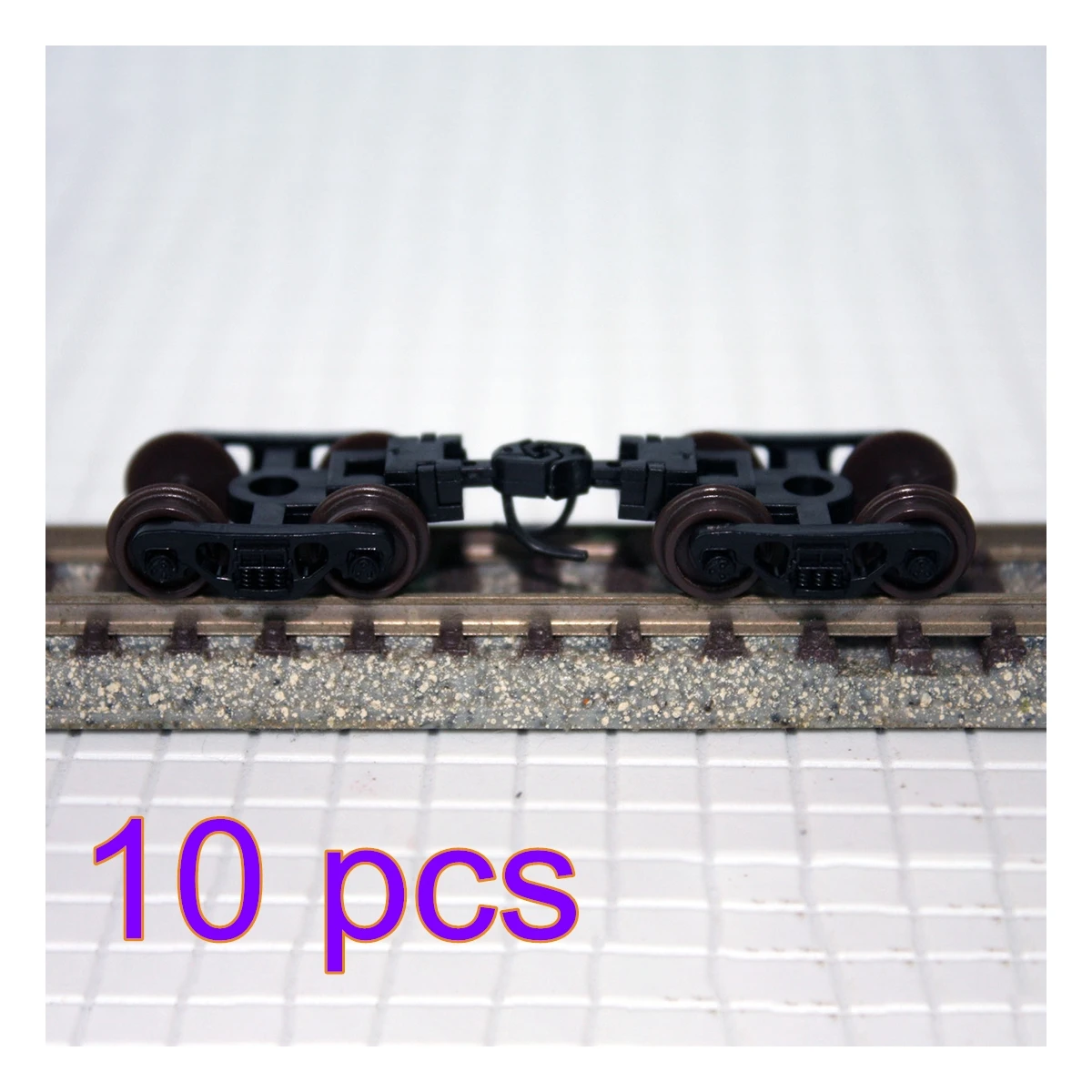 

1pcs/2pcs/5pcs/10pcs 1:160 Train Bogie Model Train Wheel Bogie Set For N-Scale Train Model Ho Scale Model Train Accessories