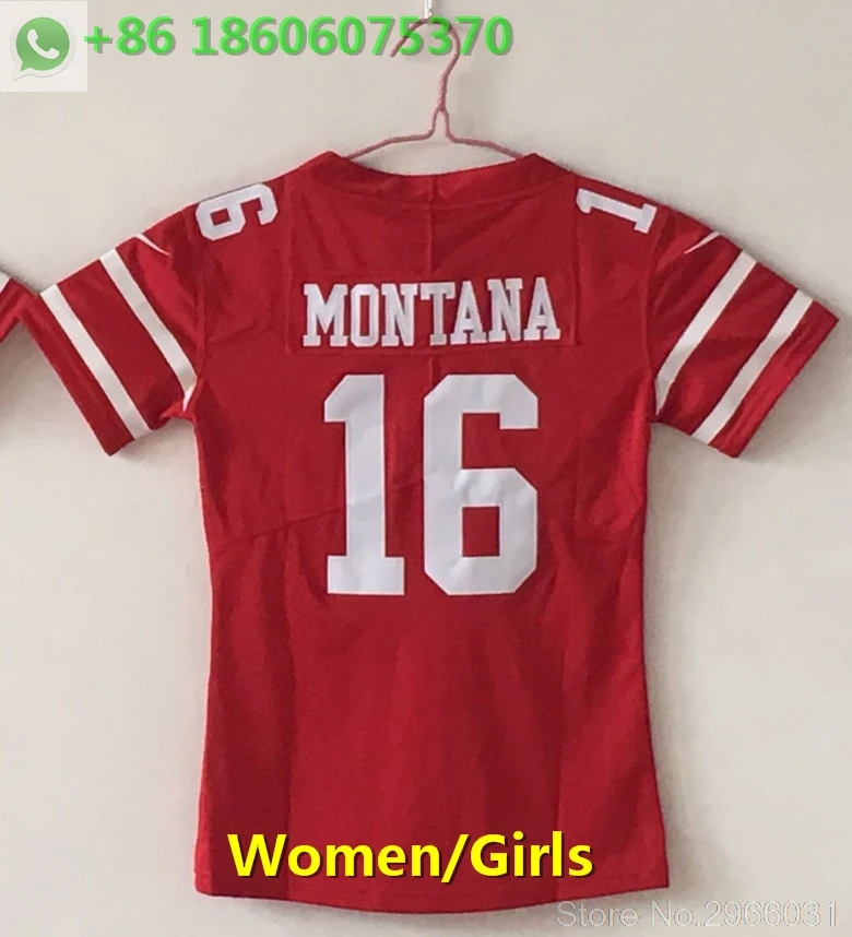 San Francisco A+++ качественные женские 10 Jimmy Garoppolo 16 Joe Монтана Карлос 28 Hyde NaVorro 53 Bowman Jimmy Jersey - Цвет: for women