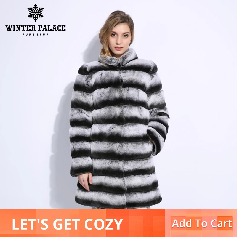 

Fashion Winter Rex rabbit Fur Coats For Women Genuine Rabbit Fur Jacket Soft Thick Warm rabbit fur coat fur coats women