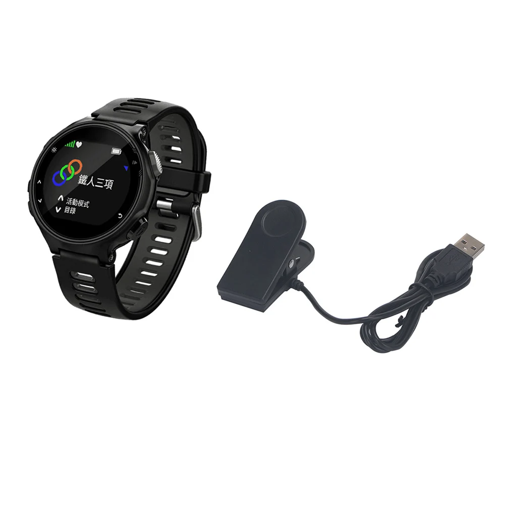 Мини зарядное устройство для Garmin Forerunner кабель прочная зарядка портативный смарт часы клип
