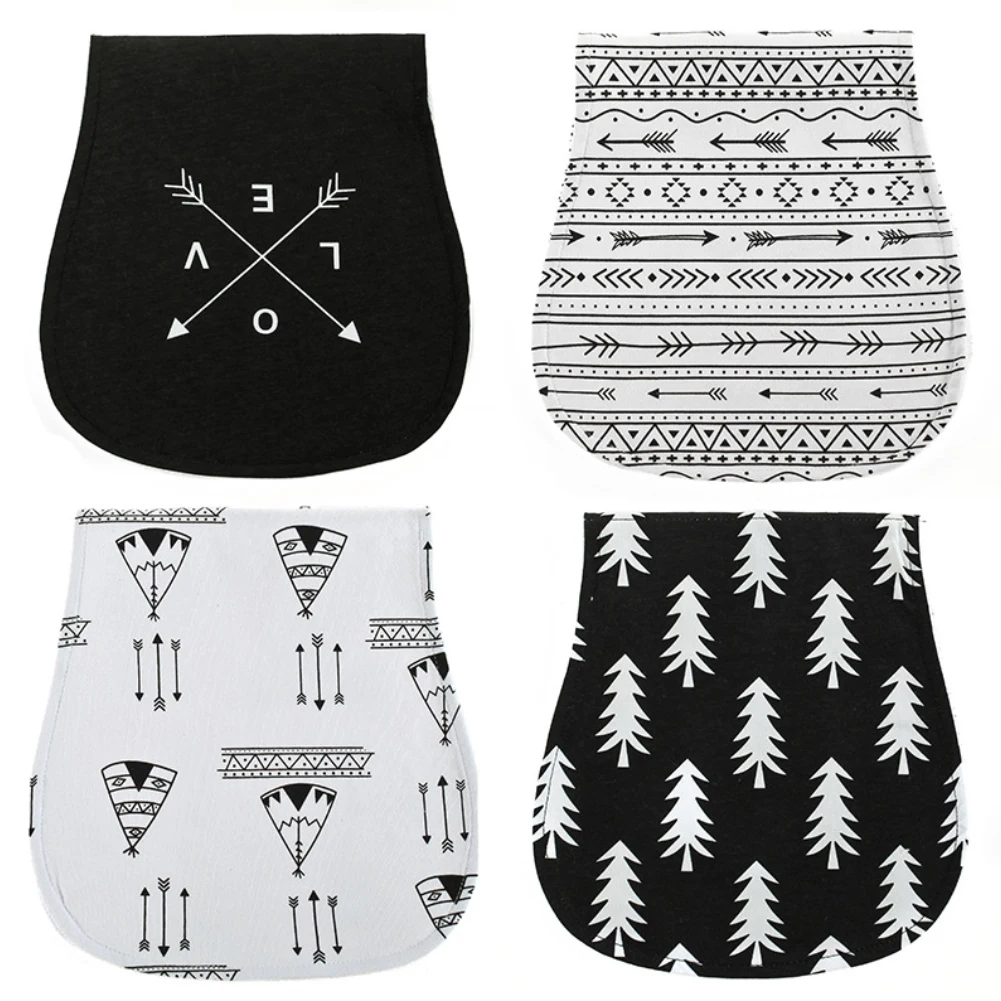 4 шт./компл. тройной Слои детское питание малыша Полотенца Мягкий хлопок прокладочная салфетка нагрудник, мягкие, удобные, для кормления грудью, Одежда для младенцев