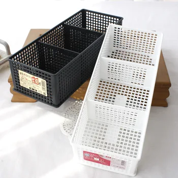 

Imported from Japan-Partition Storage Basket Storage Basket University Dormitory Tool Debris Desktop Compartmental Storage Baske