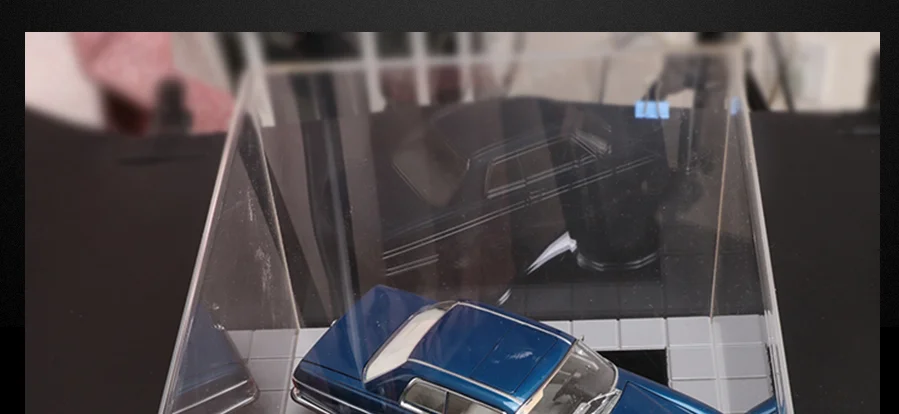 Акриловая Пылезащитная крышка 1: 18 автомобильная коробка с окошком для демонстрации модели BBR Alto CMC zhan shi zhao 1: 12-модель автомобиля с дисплеем