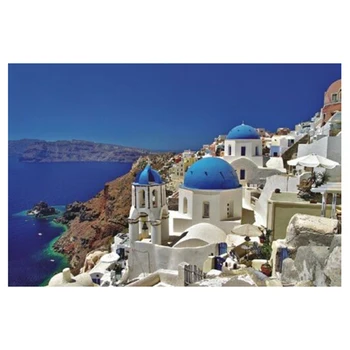 

1000pcs/set Jigsaw Puzzle Toy Kids Adult Gift Home Decoration Aegean Sea Scenery Educational Learning Toys for Children Gift