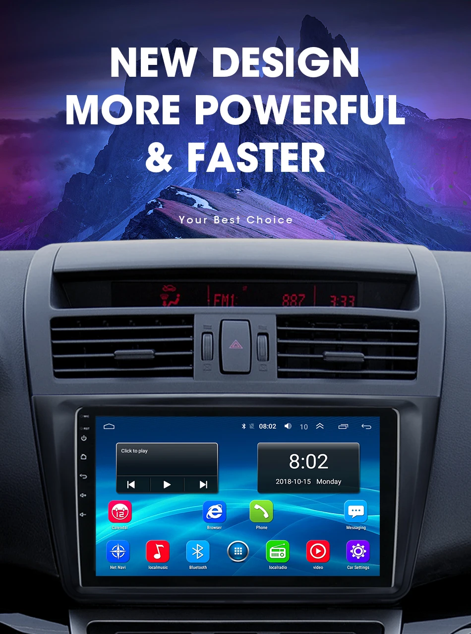 2DIN Android 8,1 2G+ 32G автомобильный Радио Аудио мультимедийный плеер для Mazda 6 Rui wing 2007-2012 навигация gps головное устройство поддержка BOSE