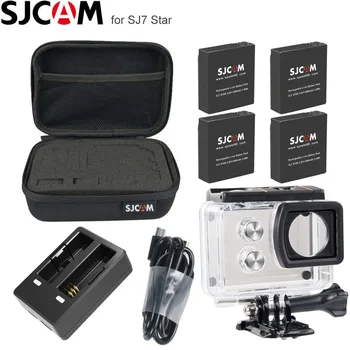 

Original SJCAM SJ7 Star Battery 1000mAh Li-ion Additional Spare Battery for SJ7 Action Camera Dual Charger for SJCAM SJ7