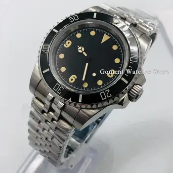 

2020 New Bliger/Sterile Watch 40mm Stainless Steel Silver Crown Case Luminous MIYOTA8215 Automatic Movement Mens WristWatch