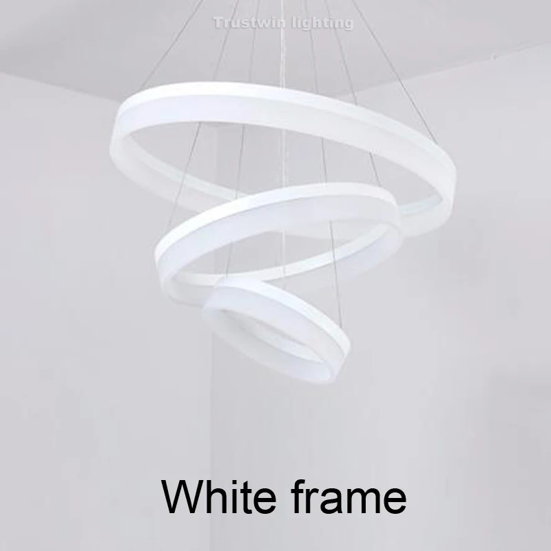 white frame lamp