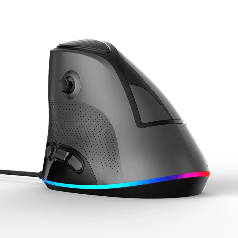 Мышь Ajazz AJ307 Вертикальная Эргономичная с RGB подсветкой 4000DPI|Мыши| |