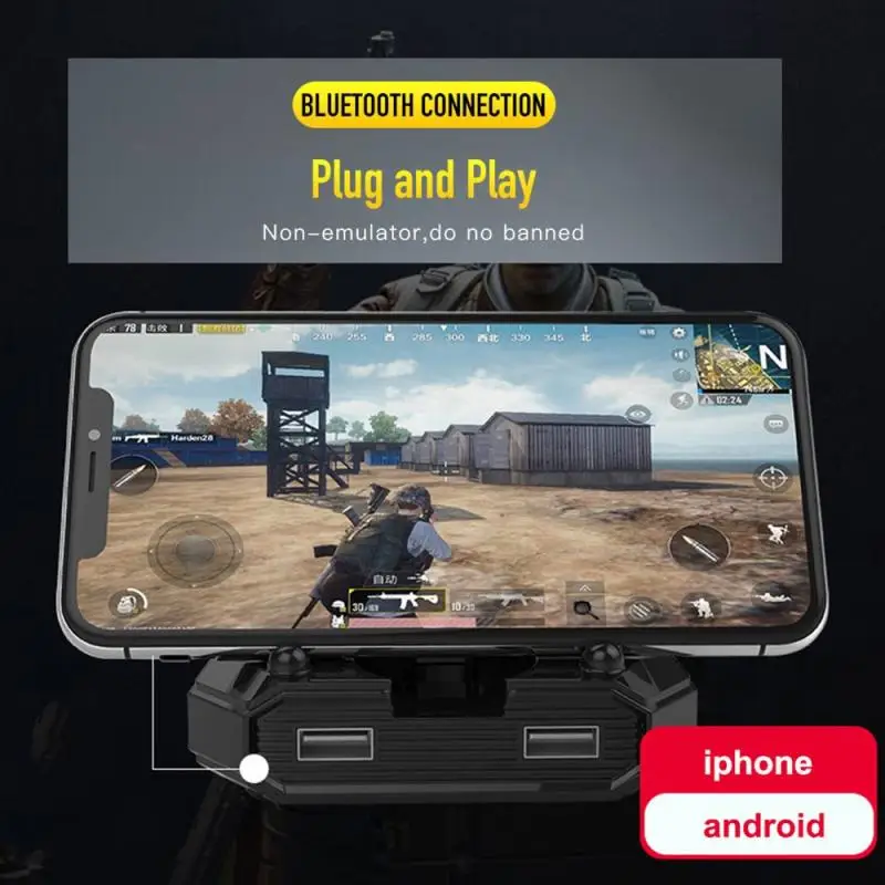 Bluetooth-compatible Mobile Pubg Controller Joystick For Trigger Gamepad IPhone Android Phone Shooting Game | Компьютеры и офис