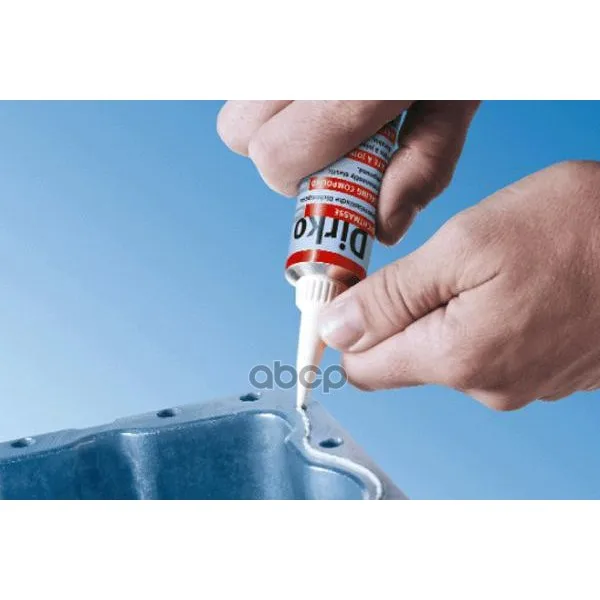 Герметик Dirko 70ml Серый(Тюбик С Дозатором) Универсальный Серый-40 180 Elring арт. 527.290