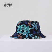 Корейская версия японской двусторонней дамской шляпы с 3D печатью, Рыбацкая шляпа с плоским верхом, 100 шляпа на заказ