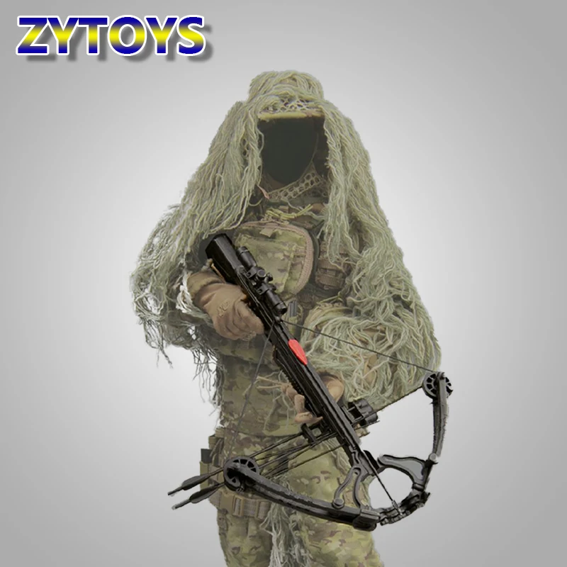 17 см ZYTOYS 1/6th SoldierAction фигурка аксессуары пластиковые мини модель арбалета 8 шт.