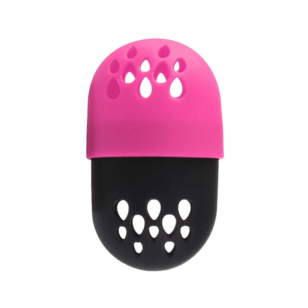 Soft Silicone Powder Puff Drying Holder Egg Stand Beauty Pad Makeup Sponge Display Rack Cosmetic Blender Sponge Case Puff Holder