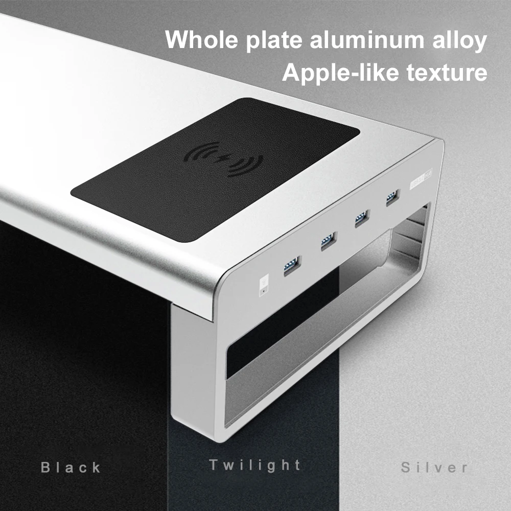 Laptop monitor stand with wireless charge (1)