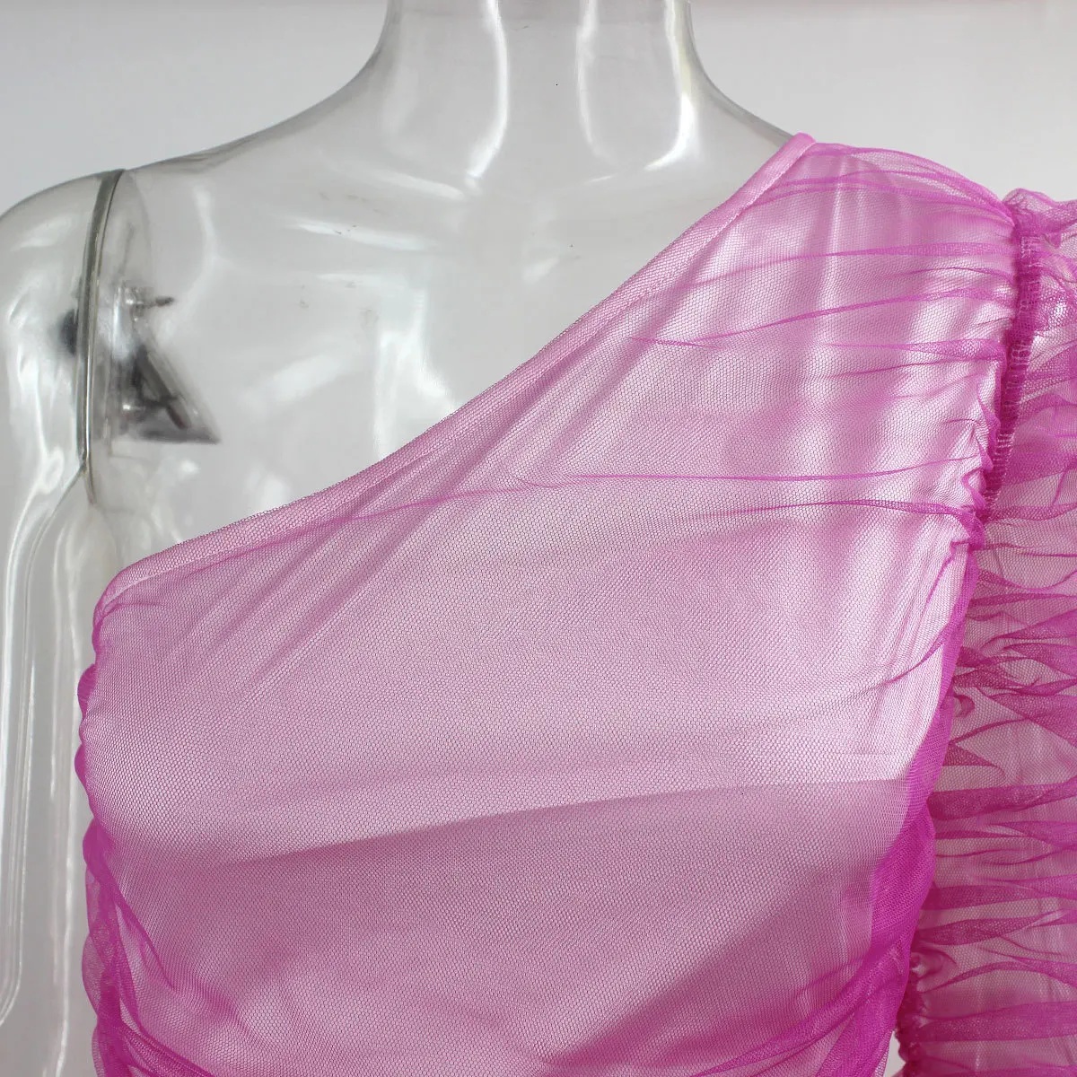 NATTEMAID осеннее модное сексуальное платье на одно плечо, женское Сетчатое облегающее платье с длинными рукавами и поясом, Клубное вечернее платье vestidos