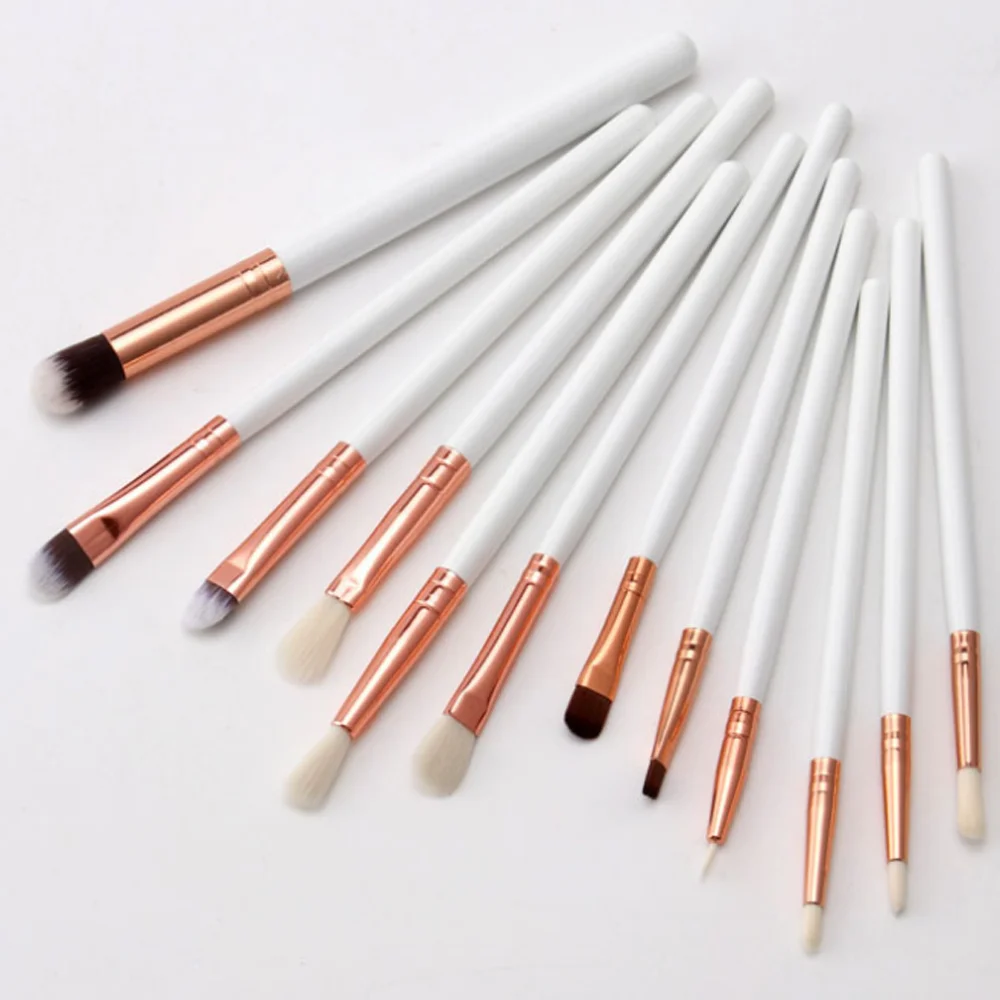 12 шт./компл. макияж кисти для макияжа пудра карандаш для глаз тени для век консилер для губ макияж для глаз кисти для макияжа Косметика Красота инструменты