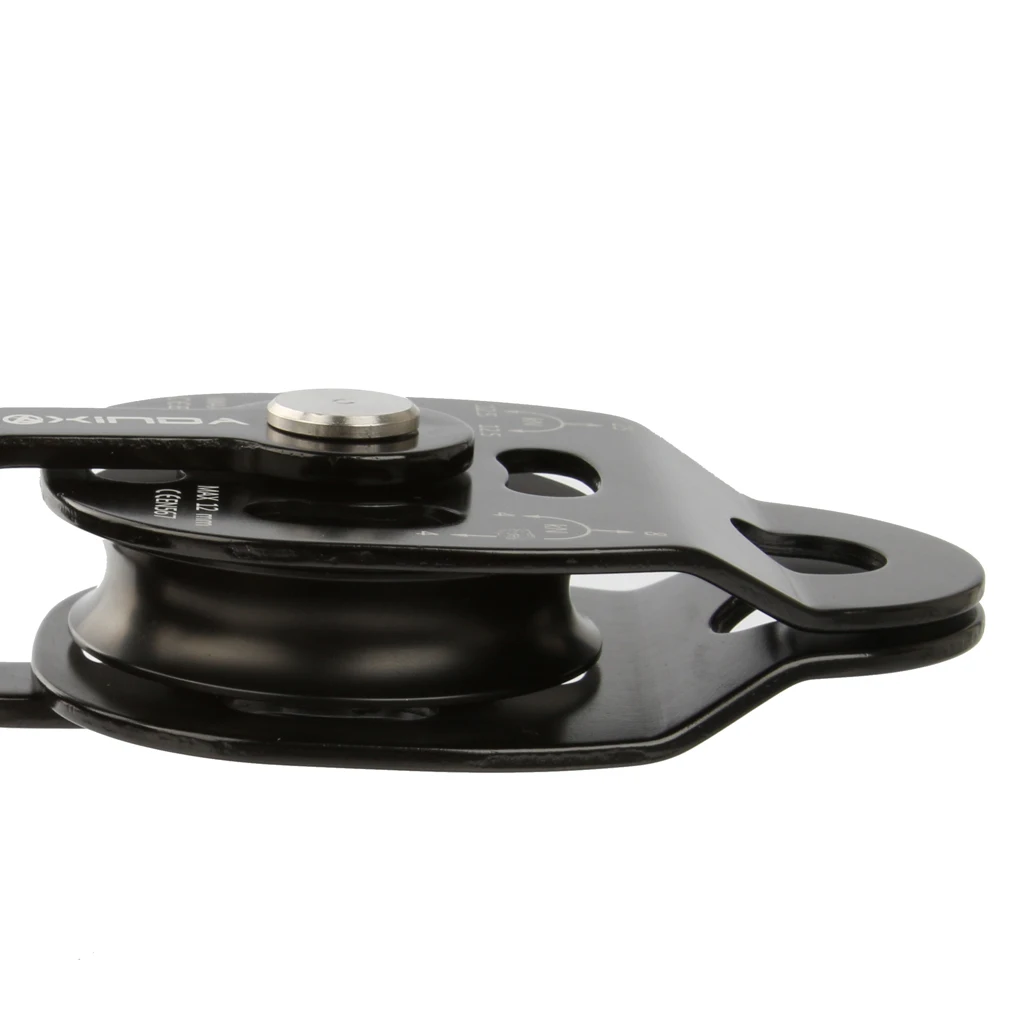 25KN Safety Mechanical Prusik Pulley Device Rock Climbing Ascender Equipment