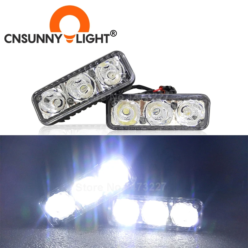 CNSUNNYLIGHT водонепроницаемый автомобильный высокомощный алюминиевый светодиодный