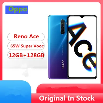 

DHL Fast Delivery Oppo Reno Ace Cell Phone Snapdragon 855 Plus Android 9.0 6.5" 90HZ 12GB RAM 128GB ROM 48.0MP 65W Super VOOC
