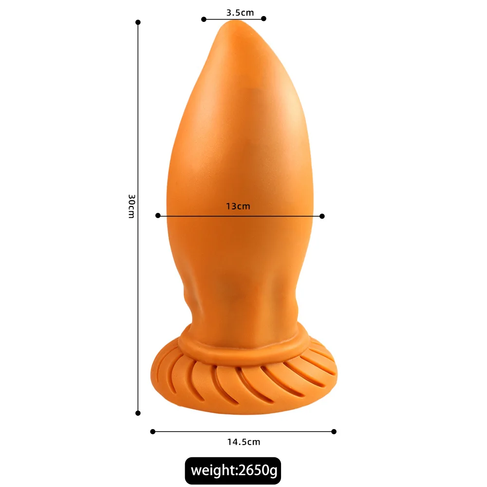 Super Huge Anal Plug Big Butt Plug Male Prostate Massage Female Vaginal Anal Expanders Silicone Plugs Adult Anal Sex Toys 3