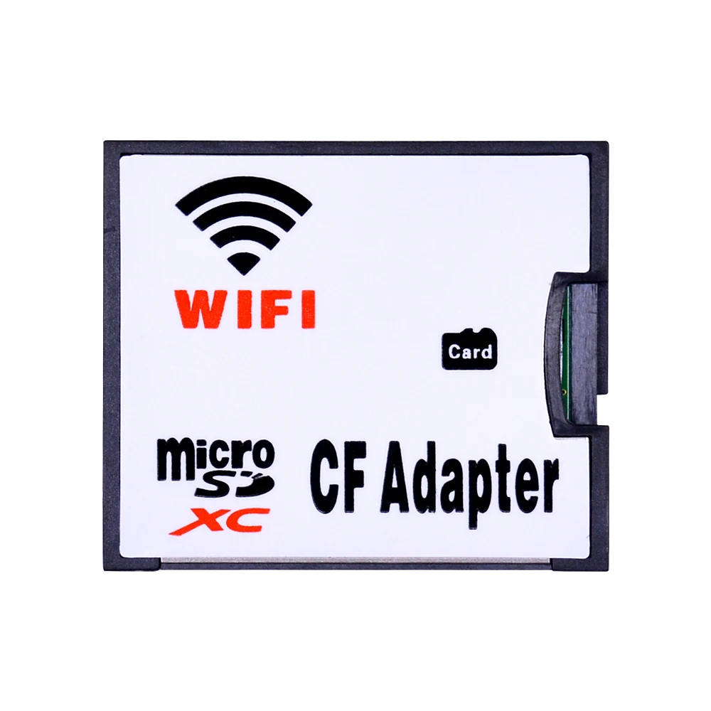 wifi адаптер карты памяти TF Micro SD на компактная карта памяти CF комплект приглашений Microsd/sdxc/sdhc тип I конвертер для цифровой камеры