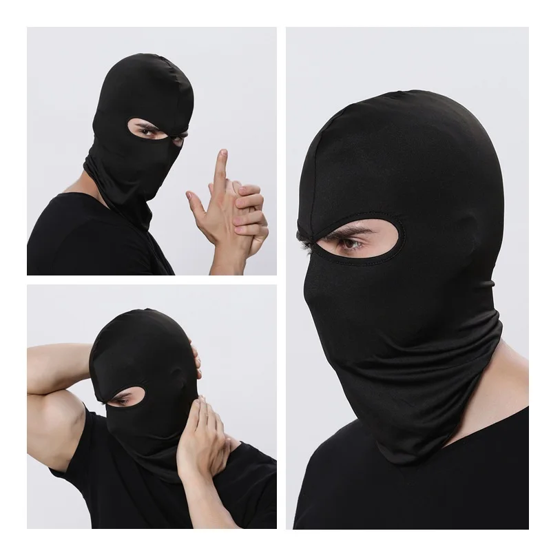 Één Gat Hoed Ski Masker Zonbescherming Volledige Gezicht Bivakmuts Outdoor Sport Thermische voor Mannen Vrouwen, Roze Camouflage, 7