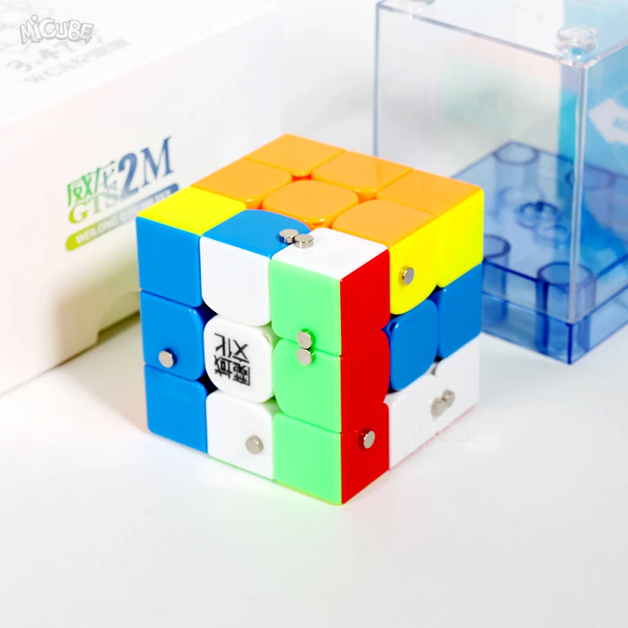Moyu WeiLong GTS2 M WCA версия записи Магнитный куб GTS2M волшебный куб 3x3x3 скоростной куб головоломка для детей игрушка