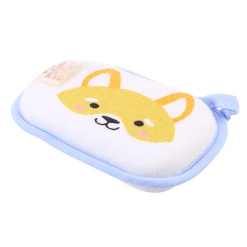 

Baby Bath Sponge Natural Soft Cotton Brush Foam Rub Shower Sponge (Cartoon Dog)