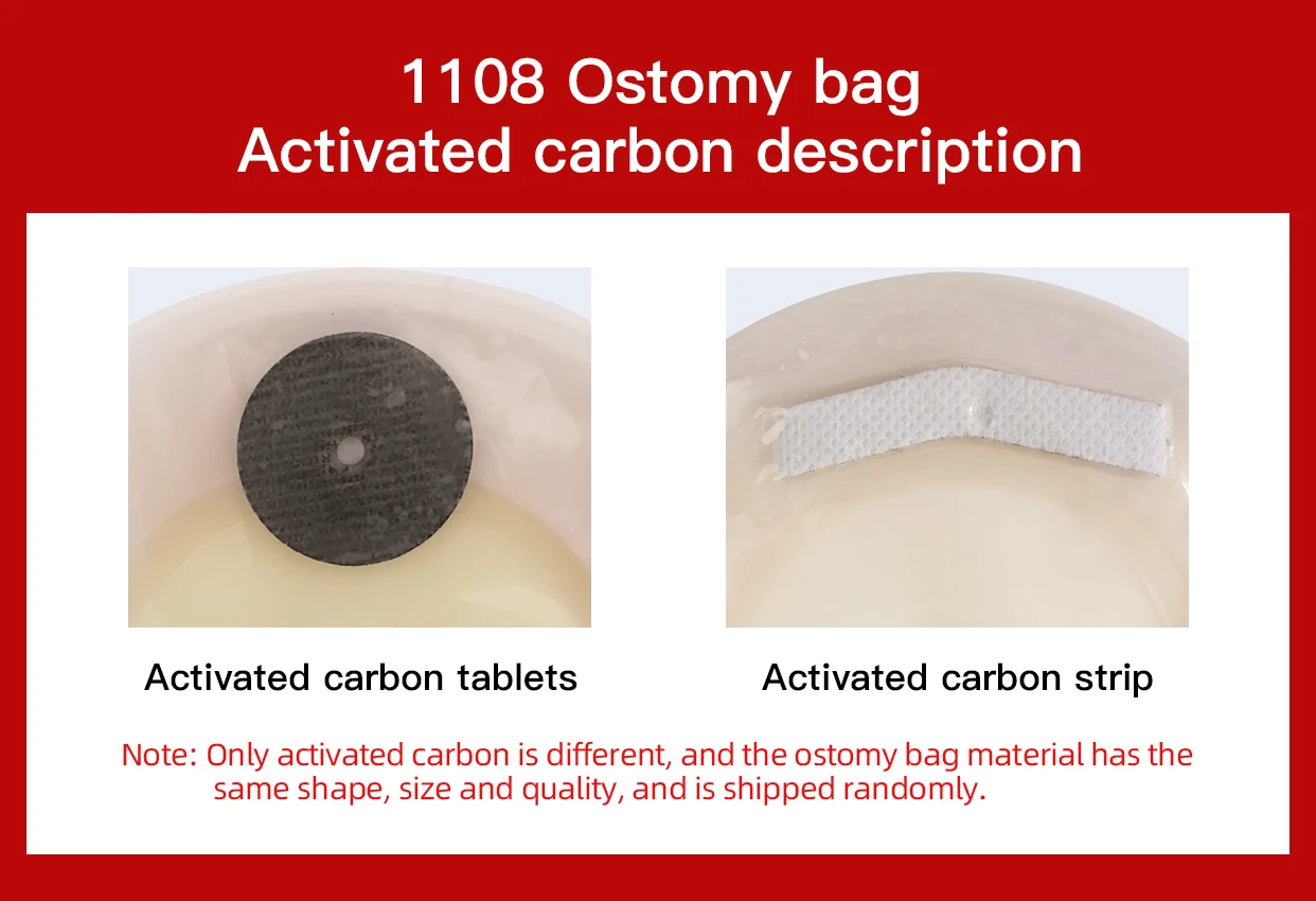 colostomy bags Onepiece Ostomy Pouch with Clip Closur，wholesale10