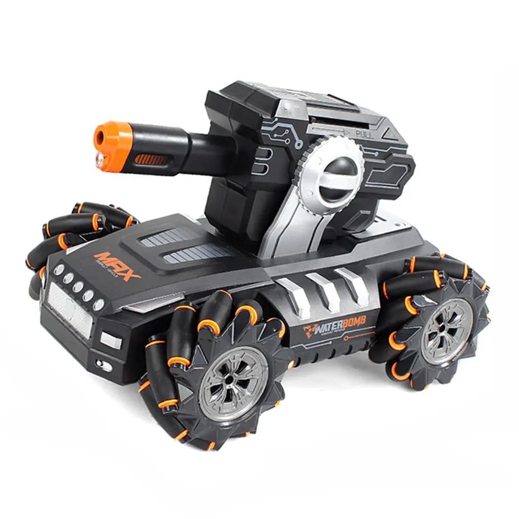 

UK2075 1:16 Simulation RC Military Tank Launch Water Bomb Armor Interactive Battle 2.4g Watch Drift Remote Control Car Toy