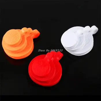 

10pcs 6cm 5cm 4cm 3cm Silicone Shooting Target Slingshot Shooting Catapult Archery Sports Tactical Hunting Shoot Target Bullseye