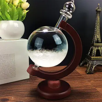 

Living Crystal Glass Ball Weather-Change Rainstorm Stormglas Weather Forecast decoracao para casa Home Decoration feng shui