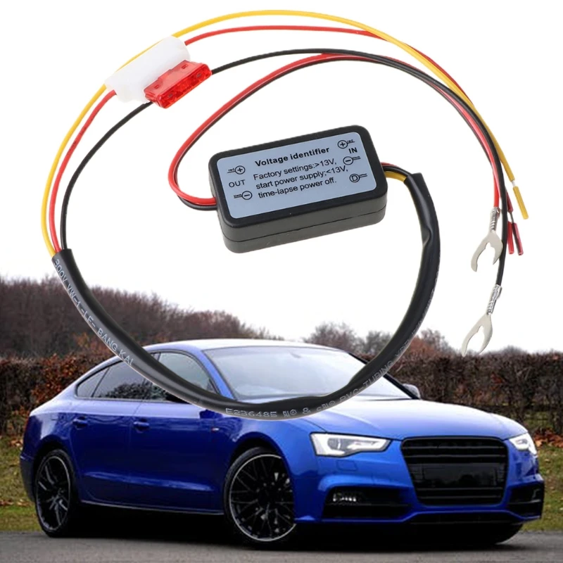 

Car LED Daytime Running Light Relay Harness DRL ControlL ON/OFF Automatic