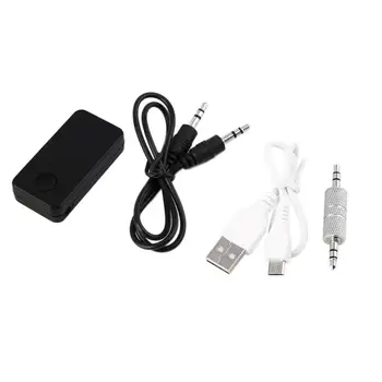 

Car-In Home Hand-free Wireless V3.0 Music Speaker RCA 3.5mm Stereo Audio HiFi AMP Receiver Adapter Dongle A2DP Black