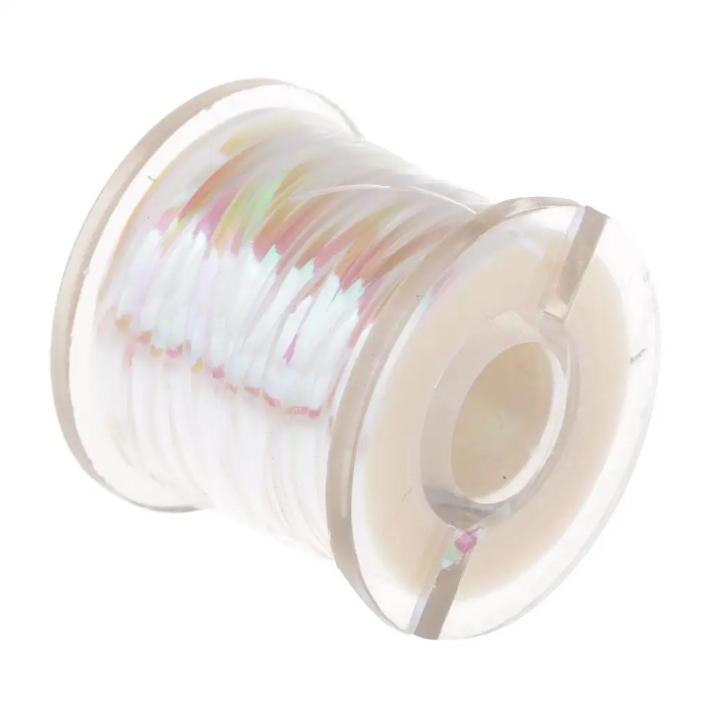 1 Spoon, Pearl, Flash Fishing Tape. Fly Tying Tinsel Tape. for Fly Tying Tackle