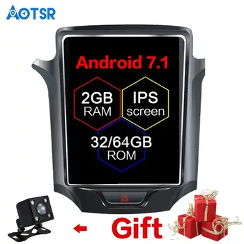 

Android 7.1 Tesla Car GPS Navigation multimedia For CHEVROLET CRUZE 2015-2018 auto stereo radio tape recorder No DVD head unit