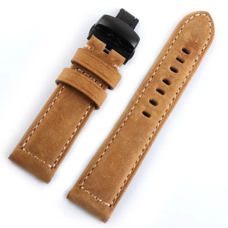 2 Italian Genuine Leather Watchband 22mm Quick Release for Samsung Gear S3 Classic Frontier Gear 2 Neo Live Watch Band Wrist Strap - Цвет ремешка: 2