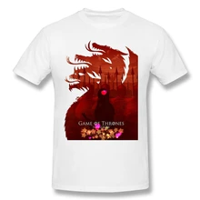 Game Of Thrones Inspired Fan Art off white Men's Basic Short Sleeve T-Shirt 100 Percent Cotton Graphic Tshirt Game Of Thrones Inspired Fan Art off white Men's Basic Short Sleeve T-Shirt 100 Percent Cotton Graphic Tshirt