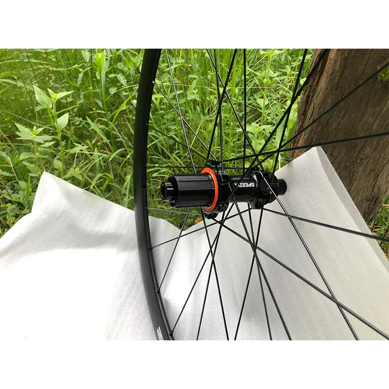 SPEEDX Carbon Road Disc Brake Wheelset 38C/50C UD Matte 700C Bike Racing Road Disc Rim Men's Entry Competition