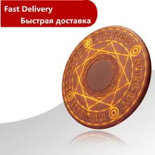 10 Вт Волшебный Массив Сейлор Мун Беспроводное зарядное устройство Qi Беспроводная Быстрая зарядка для iPhone X samsung Galaxy S10 huawei mate 20 Pro