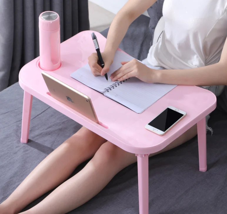 

Portable Adjustable Foldable Folding Laptop Table Notebook Desk For Eating Studying On Sofa Bed Home Office Furniture LF716