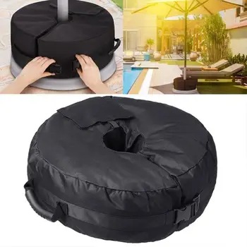 

Tent Sandbag Weightlifting Sandbag Strength Training Umbrella Base Weight Bag Oxford Cloth Black Tent Fixed Bag Camping