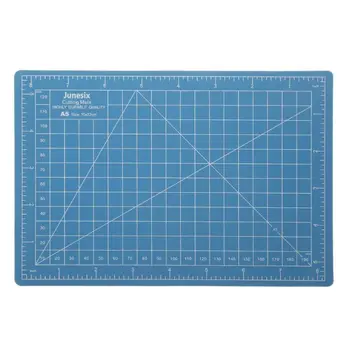 

A5 PVC Cutting Mat Pad Patchwork Cut Pad A5 Patchwork Tools Manual DIY Tool Cutting Board Double-sided Self-healing