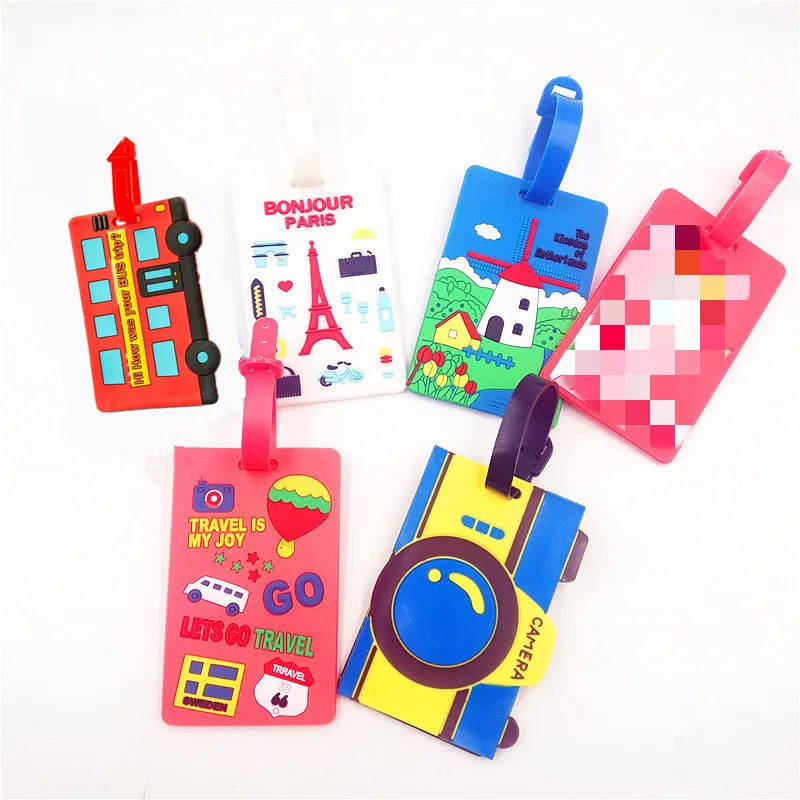 kawaii luggage tag