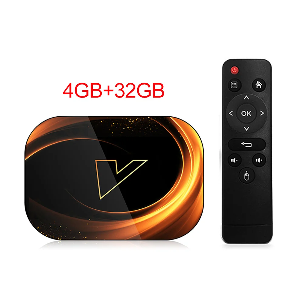 VONTAR X3 4 Гб 128 Гб 8K Amlogic S905X3 Smart tv BOX Android 9,0 Dual Wifi 1080P 4K Youtube ТВ-приставка 4 Гб 64 ГБ 32 ГБ - Цвет: 4GB 32GB