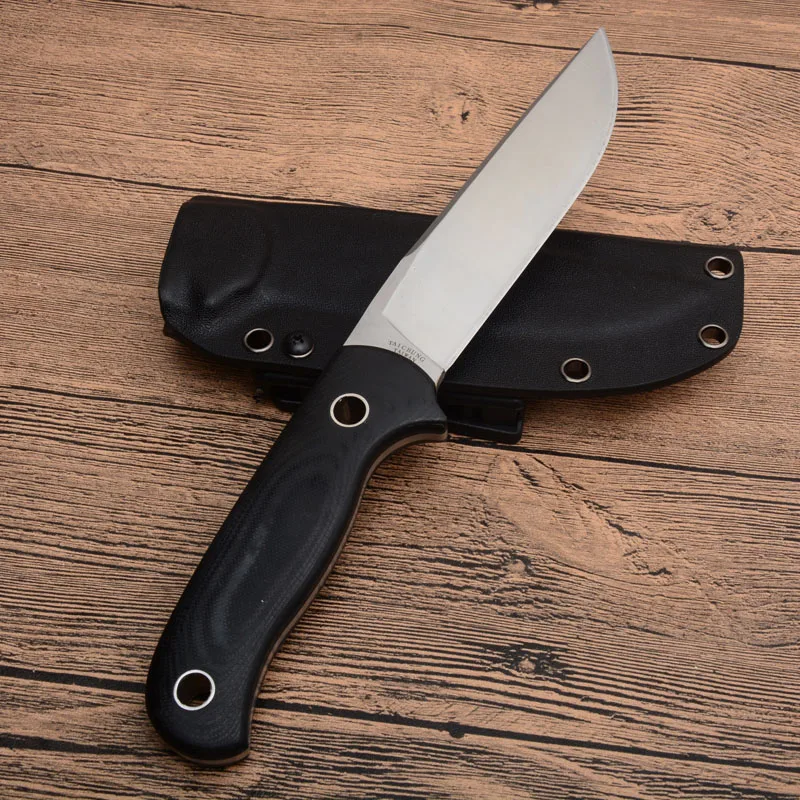 440 стальной тактический прямой нож Mikata PSF27, американский острый охотничий нож, нож для самозащиты на открытом воздухе, нож+ нож