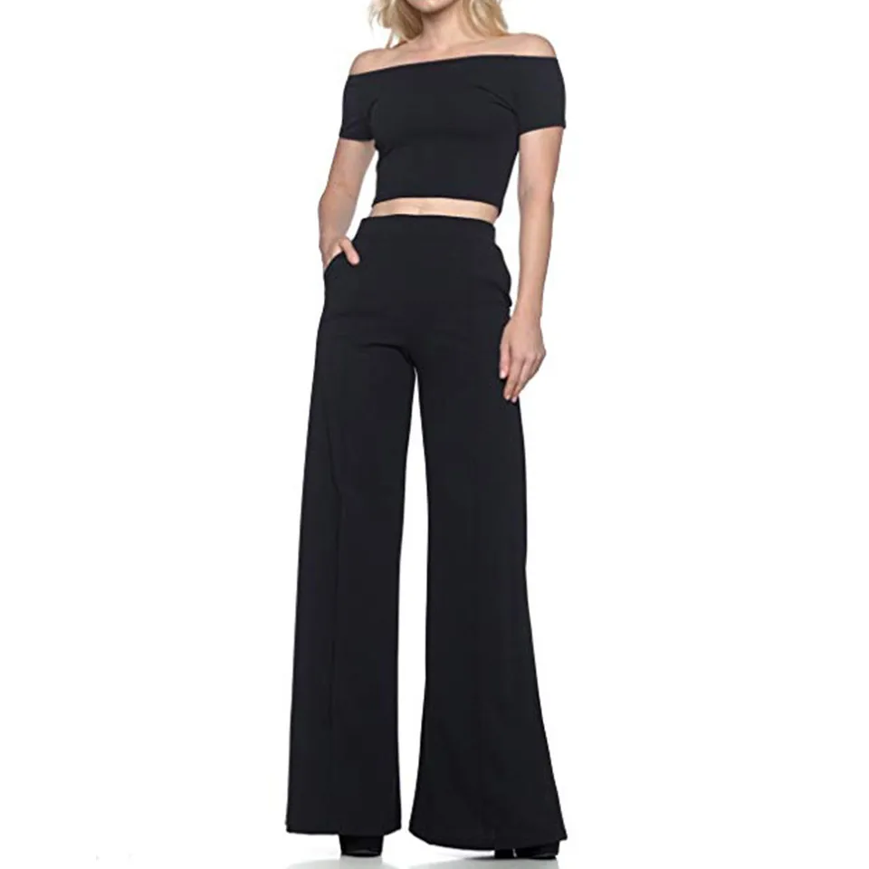black plus size dress pants