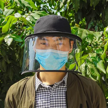 

Protective Cap Protective Hat Eye Protection Anti-fog Windproof Hat Anti-saliva Face Cover Cap Fast delivery